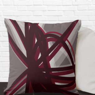 Coussin Abstrait artistique moderne