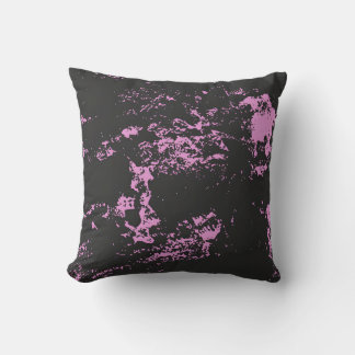Coussin Abstrait Blush de minuit