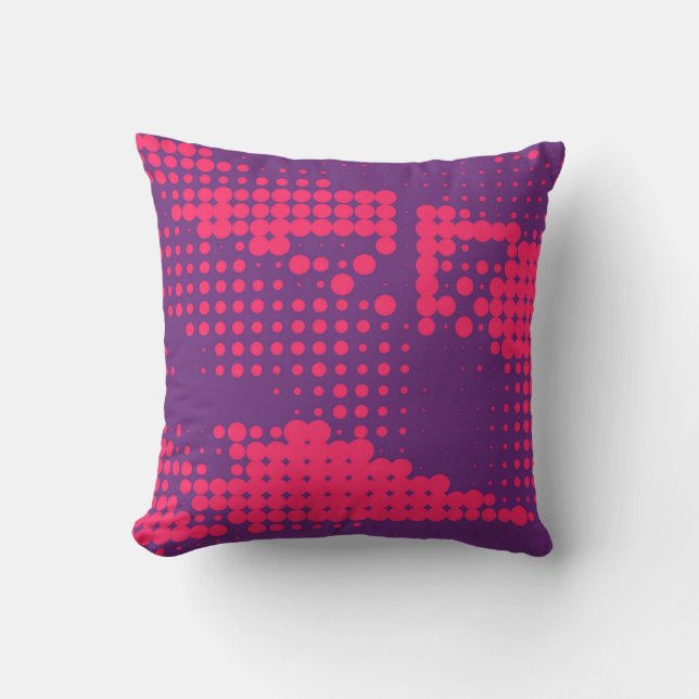 Coussin Abstrait Creative concept BD pop art style bla (Recto)