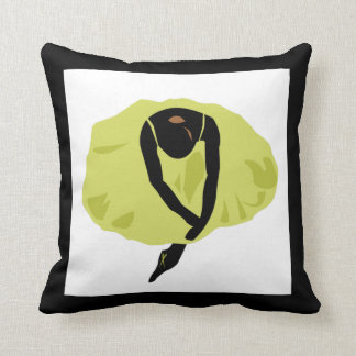 Coussin abstrait de ballerine