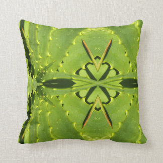 Coussin abstrait de cactus