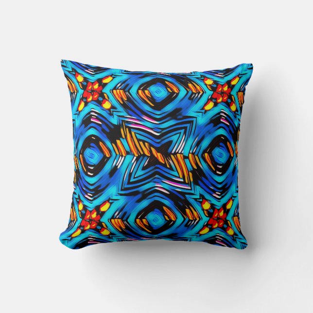 Coussin Abstrait moderne liquide moderne liquide liquide l (Recto)