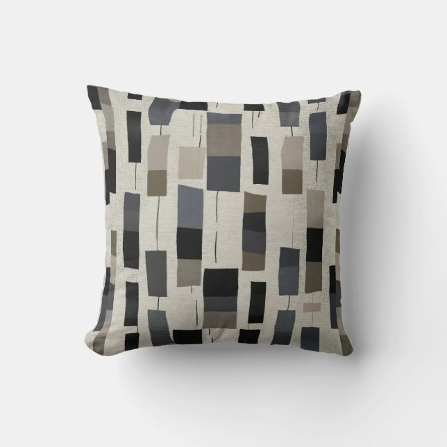 Coussin Abstrait moderne sophistiqué (Recto)