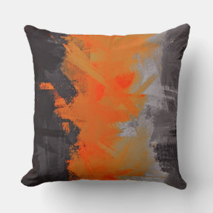 Coussin Abstrait Pinceau de peinture couleur #27