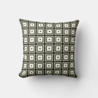 Coussin Abstrait Plaid Striped 4