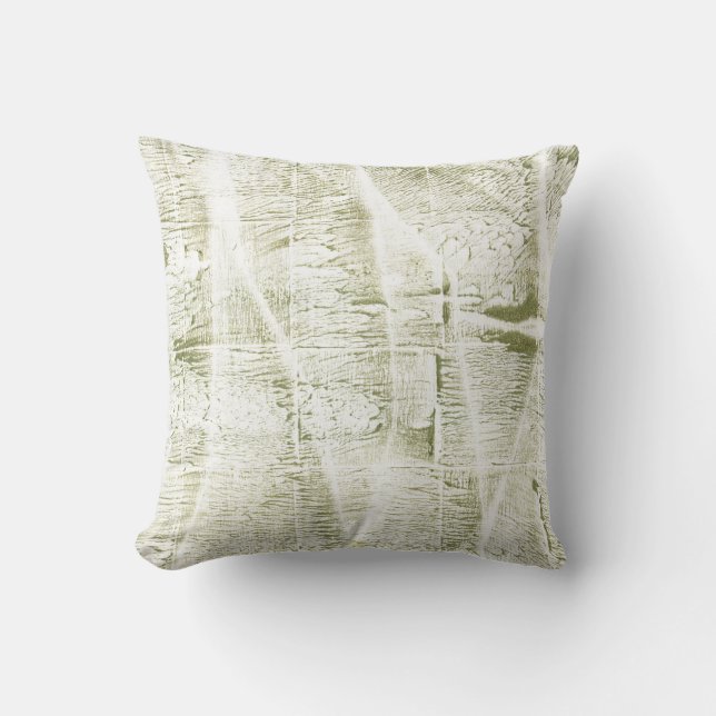 Coussin Abstrait vert (Recto)