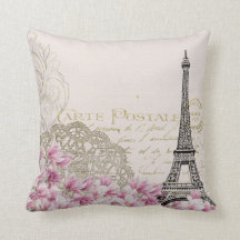 Abstrait Vintage Romantique Paris Tour Eiffel Art