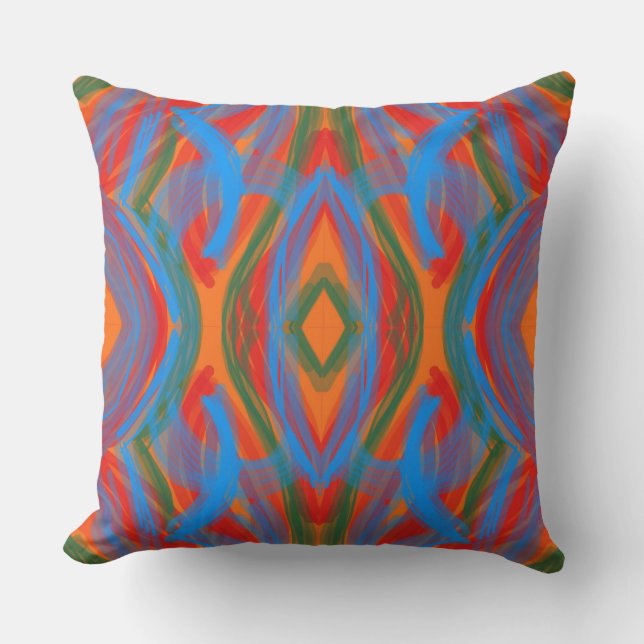 Coussin Abstrato Laranja (Recto)
