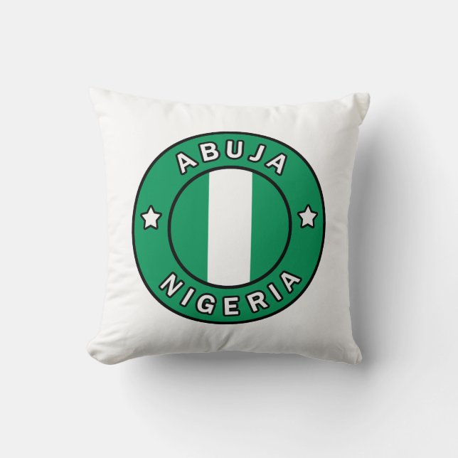 Coussin Abuja Nigeria (Recto)