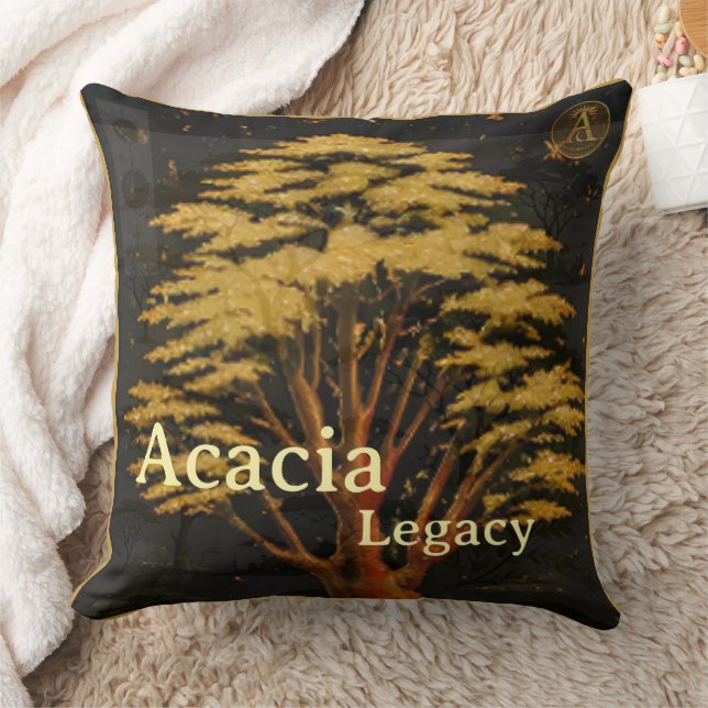 Coussin  Acacia Legacy™ Feuille d'Or | Collectionneur Mara (Couverture)