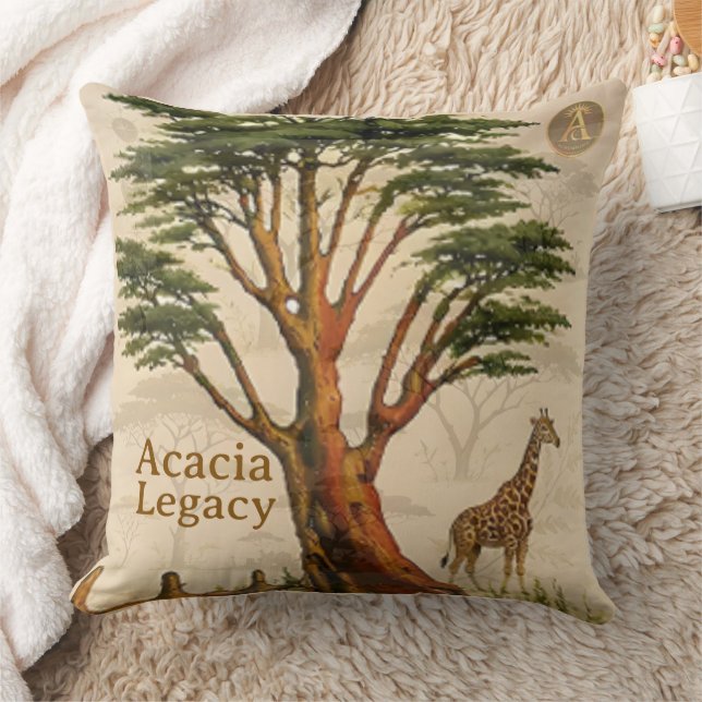 Coussin  Acacia Legacy™ Patrimoine Minimal | Collectionneu (Couverture)