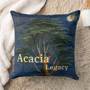 Coussin  Acacia Legacy™ Safari au Clair de Lune   Mara du 