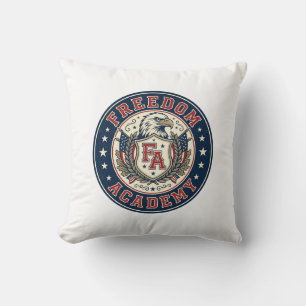Coussin Académie de la liberté Université patriotique patr