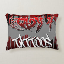 Coussin ACCENT 4 tatouages prêt
