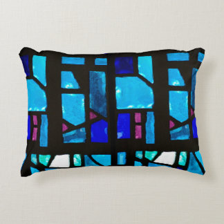 Coussin Accent Blues En Verre Trait