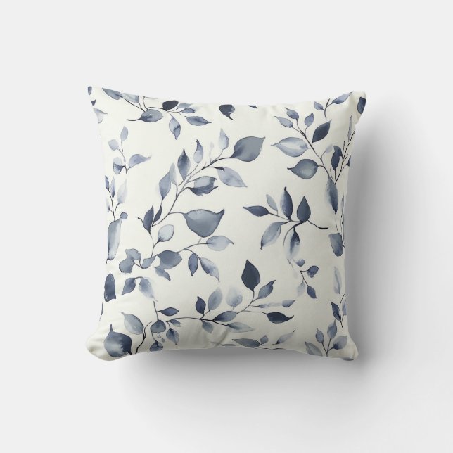 Coussin Accent Botanique Doux pour Espaces Calmes et Cosy (Recto)