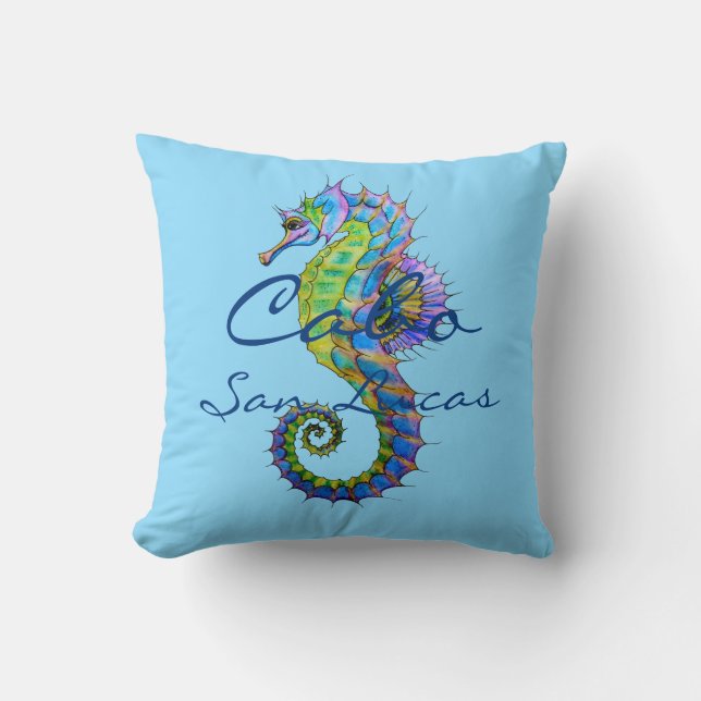 Coussin Accent Cabo Seahorse (Recto)