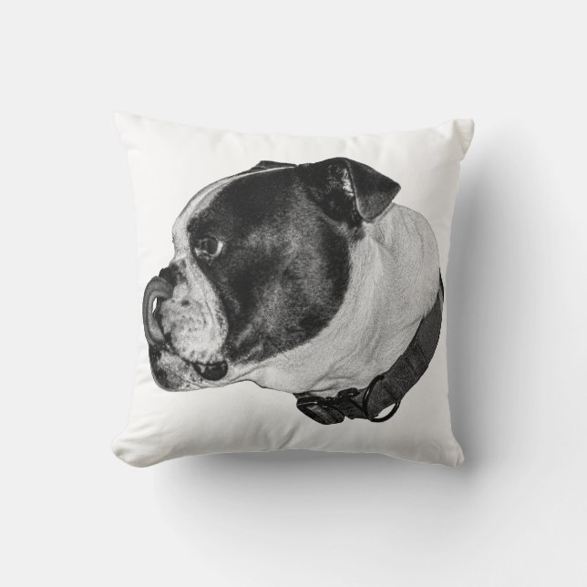 Coussin Accent Calme Bouledogue (Recto)