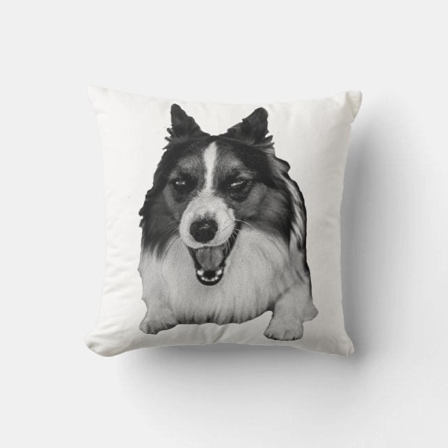 Coussin Accent canapé à feuillage persistant (Recto)