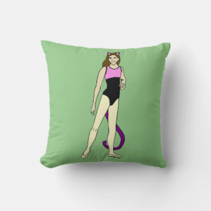 coussin accent catgirl