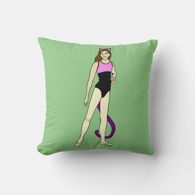 coussin accent catgirl (Recto)