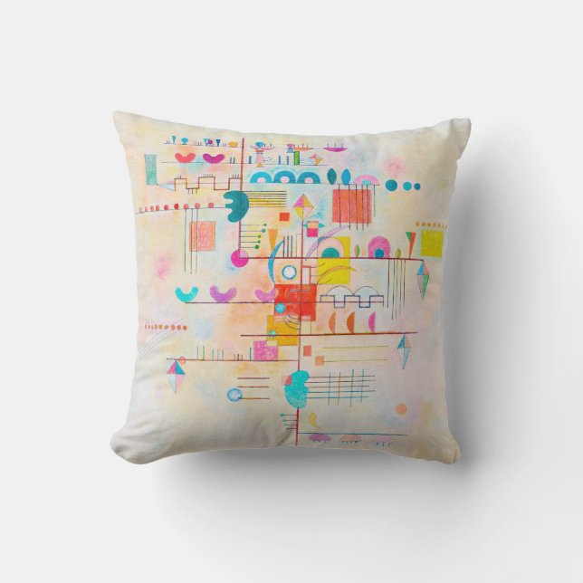 Coussin Accent Doux, Wassily Kandinsky (Recto)
