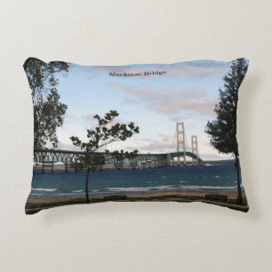 Coussin accent du pont Mackinac