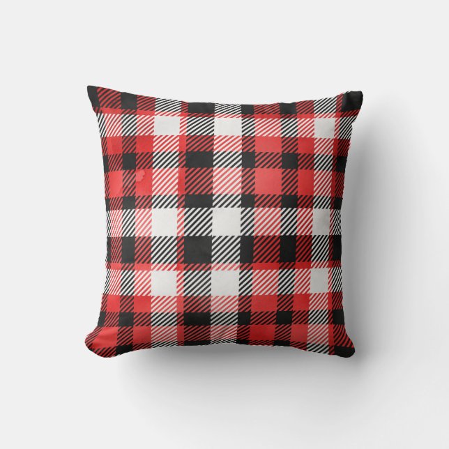 Coussin Accent Heritage Buffalo Check  (Recto)