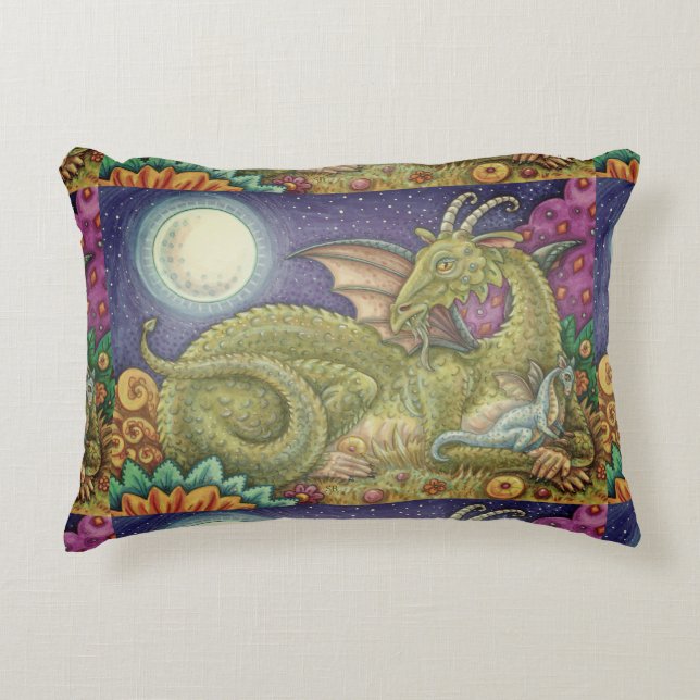 Coussin ACCENT IMAGINAIRE Dragon Bébé de nouvelle  (Devant)