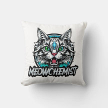 Coussin Accent (MÉOWCHEMISTE double face)