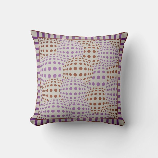 Coussin Accent Plum (Recto)