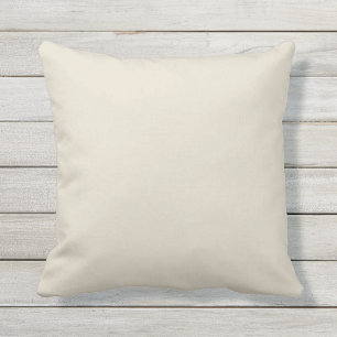 Coussin Accent solide de crème d'ivoire