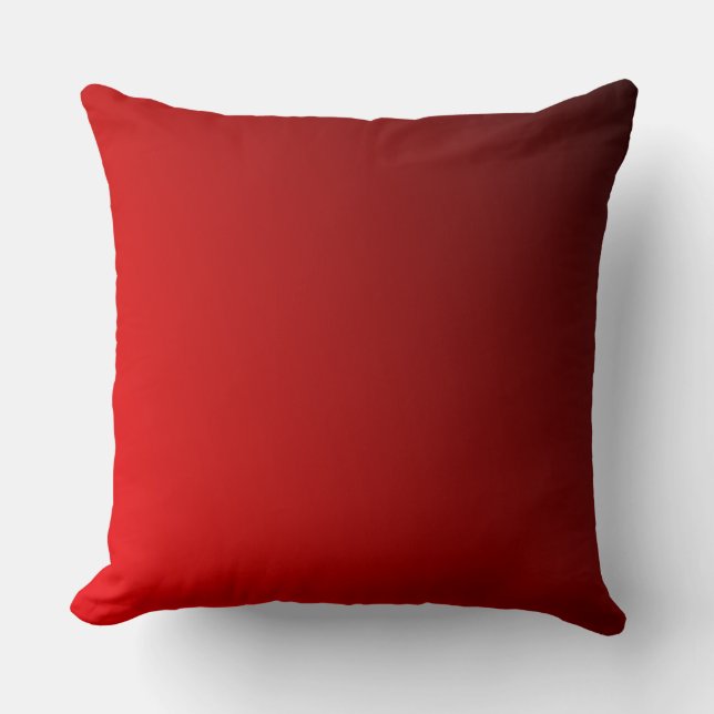 Coussin Accents de décoration intérieure Laque Rouge délav (Recto)
