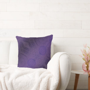 Coussin Acceptation   Médaillons de méditation violette