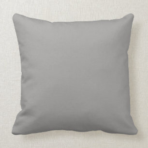 Coussin Accessoire de neutre de gris argenté "d'ÉLÉGANC