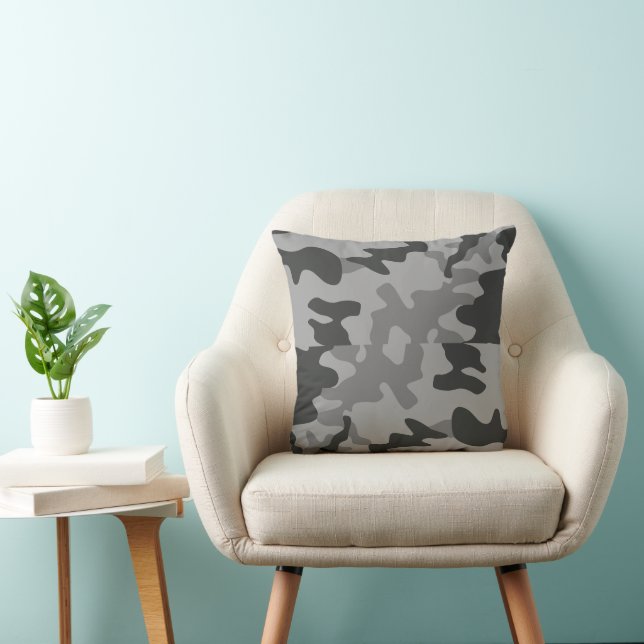 Coussin Accessoires Camouflage Grey (Chaise)