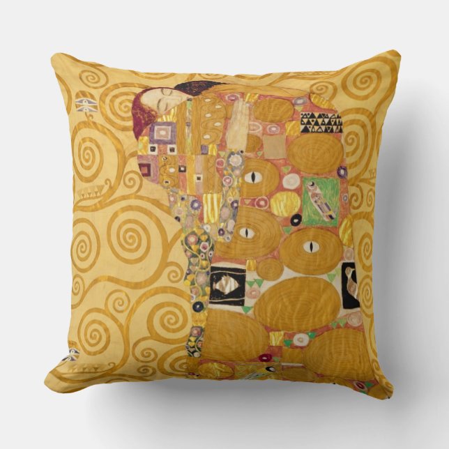 Coussin Accomplissement (frise de Stoclet) c.1905-09 (Recto)