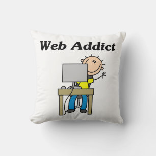 Coussin Accro du Web
