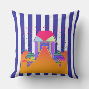 Coussin Accueil Bleu