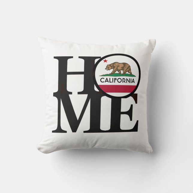 Coussin ACCUEIL Californie (Recto)