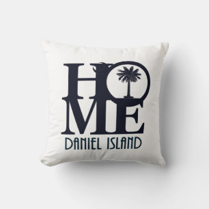Coussin ACCUEIL Daniel Island Caroline du Sud