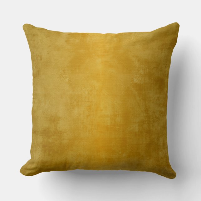 Coussin Accueil Décor Accents Or métallique (Recto)
