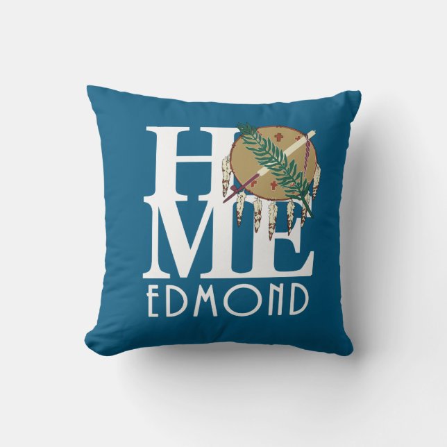 Coussin ACCUEIL Edmond Oklahoma (Recto)