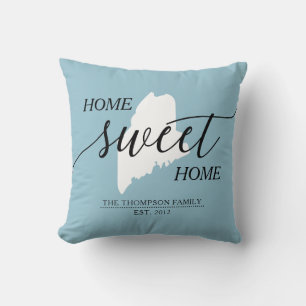 Coussin Accueil Suédois J'ai mon nom de famille État Lance