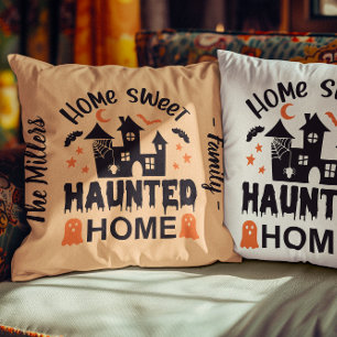 Coussin Accueil Sweet HAUNTED Accueil 2 couleurs personnal