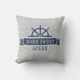 Coussin Accueil Sweet Ocean Captain's Wheel