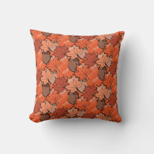 Coussin Acorns et feuille II