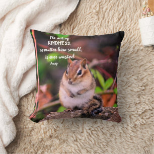 Coussin Actes De Gentillesse Citation Inspirationnelle Chi
