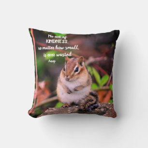 Coussin Actes De Gentillesse Citation Inspirationnelle Chi
