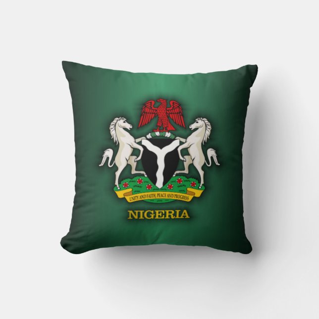 Coussin Action du Nigéria (Recto)